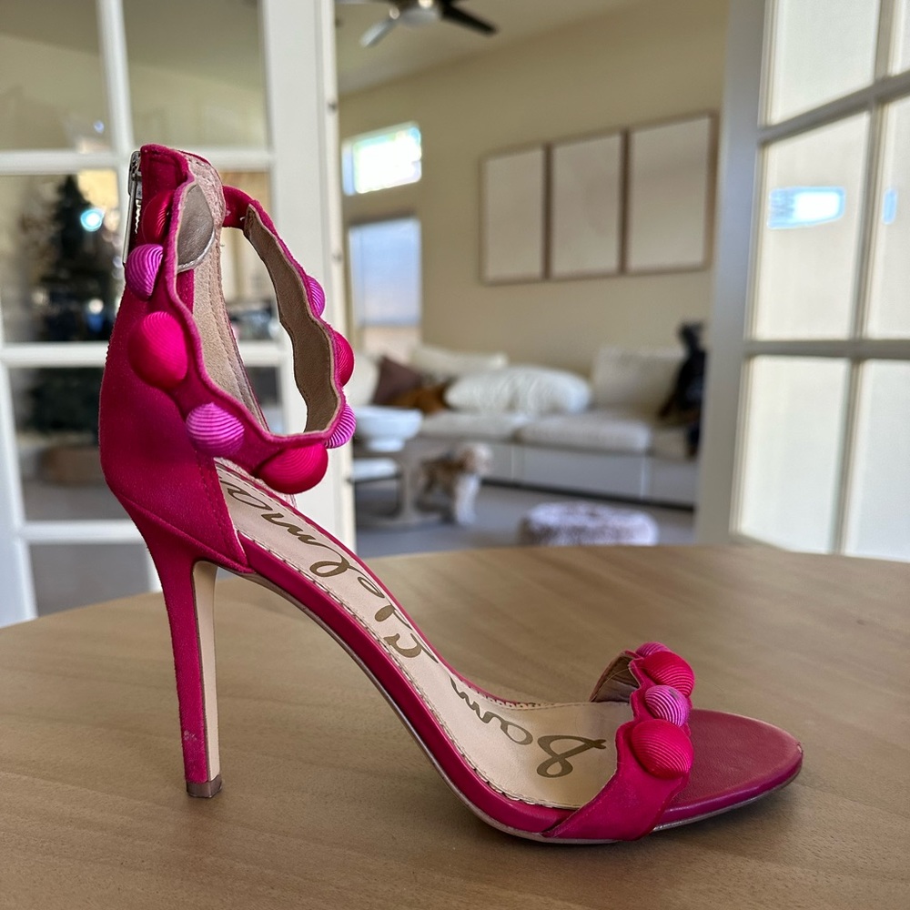 Sam Edelman Addison Pink Sandals Size 8